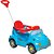 Carrinho De Passeio Bebe Fusca 2em1 Fouks Azul Calesita - Imagem 2