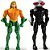 Set Bonecos Aquaman Vs Black Manta 4 Sunny + 6 Acessorios - Imagem 2