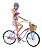 Boneca Barbie Com Bicicleta 2022 Original Mattel - Imagem 2