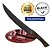 Faca Butcher Inox 10 Cabo Madeira Tramontina Black Churrasco - Imagem 2