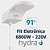 Chuveiro Ducha Eletrônica Fit Branca 6800w 220v Hydra - Imagem 6