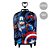 Mochila Rodinha Tripla Avengers Capitão América 3d Maxtoy - Imagem 2