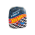 Mochila Lancheira Escolar P Hotwheels Azul Maxtoy - Imagem 1