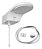Ducha Fit Eletronica Branca 127v 5500w Hydra - Imagem 2