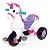 Carrinho de Passeio c/ Empurrador Fantasy Rosa CALESITA - Imagem 4