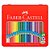 Lápis De Cor Grip Faber Castell Estojo Lata 24 Cores - Imagem 1