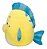 Squishmallows Pelúcia de 20cm Flounder Disney Sunny - Imagem 2