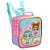 Kit Mochila Rodas Lancheira Térmica e Estojo Glitt Girls Seanite - Imagem 3