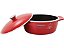 Caçarola Tramontina Alumínio Forjado 24 Cm 3,7 L Vermelho - Imagem 2