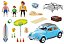 Playmobil Volkswagen Beetle Fusca Azul 70177 Sunny 1581 - Imagem 3