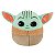 Squishmallow Pelúcia 30cm Star Wars Baby Yoda 3120 Sunny - Imagem 1