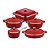Caçarola Quadrada 28cm 5,5L Lyon Antiaderente Vermelho Tramontina - Imagem 6