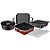 Kit de Utensílios Sortidos Lyon 360 6 Peças Vermelho Tramontina - Imagem 1