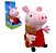 Brinquedo Peppa Pig Pelúcia Peppa Pig 10" 30cm 2340 - Sunny - Imagem 1