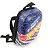 Mochila Escolar Pequena Hot Wheels Maxtoy - Imagem 2