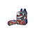 Conjunto Mochila De Costas E Estojo Força 4 Racer Luxcel - Imagem 1