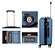 Kit Conjunto Malas de Viagem e Frasqueira Viena Jeans Isiway - Imagem 2