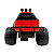 Carro de Controle Remoto Pick Up Destroyer Vermelho CKS - Imagem 5