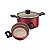 Cuscuzeira Turim 16cm 1,9l Antiaderente Vermelho Tramontina - Imagem 1