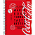 Caderno Colegial Espiral Coca-Cola 10M 160fls Sortido Tilibra - Imagem 4