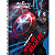Caderno Espiral Capa Dura Universitário Avengers Game 10M 160fls Sortido Tilibra - Imagem 4