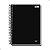 Caderno Capa Dura Universitário Zip Preto 10M 160fls Tilibra - Imagem 1