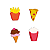Borracha Mini Foods Pote com 20 Unidades Tilibra - Imagem 2