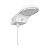 Chuveiro Fit Blindado Eletrônico Branco 127v Hydra - Imagem 1