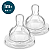 Bico Mamadeira Anti-colic Duplo N.02 1M+ Fluxo Lento Philips Avent - Imagem 3