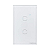 Interruptor Smart Touch Wi-Fi 2 Teclas Branco EWS 1002 - Imagem 2