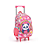 Kit Mochila Escolar Rodas Panda Rosa Seanite - Imagem 3