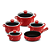Conjunto de Panelas Twist 5 peças Pomodoro Ceraflame - Imagem 1