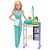 Boneca Barbie Médica Pediatra Loira Com Bebês Mattel - Imagem 2