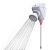 Ducha Move Eletrônica 127v 5500w Branco Zagonel - Imagem 5
