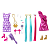 Barbie Totally Hair Cores de Neon Loira Mattel HKT95 - Imagem 4