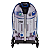Mochila Rodinha Tripla Star Wars R2D2 3d Maxtoy - Imagem 3