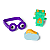 Set de Móveis Gabbys Dollhouse Artesanato Baby-Box Sunny 3911 - Imagem 4