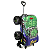 Mochila Rodinha Tripla Hulk Monster Trucks 3d Maxtoy - Imagem 4