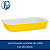 Travessa Retangular Cerâmica 31cm Amarelo Ceraflame - Imagem 3