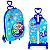 Mochila Rodinha Tripla Divertidamente Roleta Azul 3d Maxtoy - Imagem 1