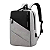 Mochila Executiva com Entrada para Cabo USB Cinza - Imagem 1