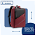 Mochila Executiva Vermelha com Entrada para Cabo USB - Imagem 3