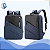 Mochila Executiva Com Entrada Para Cabo Usb Cor Azul - Imagem 2