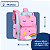 Mochila Escolar Unicórnio Cor Rosa - Imagem 2