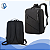 Mochila de Viagem Masculina com Entrada para Cabo USB Preto - Imagem 2