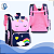 Mochila Escolar Infantil com Desenho Unicórnio Azul - Imagem 2