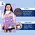 Mochila Escolar Infantil com Desenho Unicórnio Roxo - Imagem 5