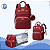 Bolsa Mochila Maternidade Unissex Sunshine Vermelho - Imagem 2