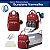 Bolsa Mochila Maternidade Unissex Sunshine Vermelho - Imagem 5