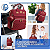 Bolsa Mochila Maternidade Unissex Sunshine Vermelho - Imagem 6